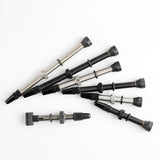40/60/80mm 2PCS Bicycle Tubeless Tire Presta Valve Brass Core Brass Stem W/ Alloy & Tool