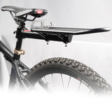 Bicycle Cargo Carrier Rear Luggage Alloy Rack Quick Release & Mount  Seat Post Install Optional Front Fork Trunk