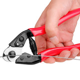 Bicycle Service Cutting Tool Cycle Repair Derailleur g Cable Brake Thread Metal Line W/ Rubber Coated Handle Safety Loc