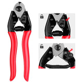 Bicycle Service Cutting Tool Cycle Repair Derailleur g Cable Brake Thread Metal Line W/ Rubber Coated Handle Safety Loc