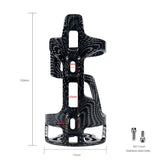 Bicycle Water Bottle Holder 65mm PC Mold-in Plastic Bottle Cage Carrier Rack Light Weight  Cycling Parts BKG-008