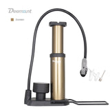 Floor Pump for Bicycle Inflation Bike Inflator 160PSI Gauge Foot Pedal External Hose F/V A/V