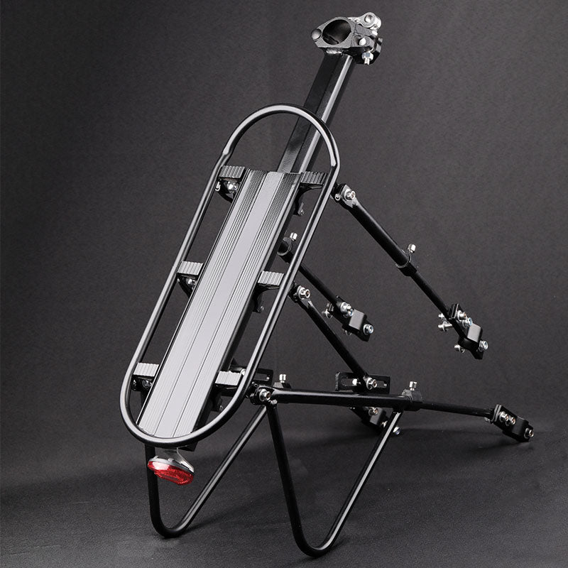Bicicleta ajustable Rear Cargo Rack Equipment Stand Footstock