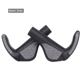 Bicycle Grip Ergonomic Bar End Kraton Grips Handlebar Barend Casing Holder Angle adjustable Hand Rest Shock Absorption
