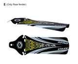 2 pcs Mountain Bike Fenders MTB Mudguard Front Rear