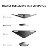 Bike Reflective Sign Cycling Triangle Tiny Reflector MTB Bicycle Reflective Warning Safety Decor