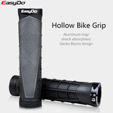 1 Pair Mountain Cycling Bike Bicycle Handlebar Cover Grips Aluminum Alloy Ring Lockable Handle Grip For MTB Road Scooter