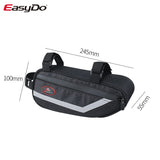 Bicycle Bag Waterproof Velcro Top Front Tube Frame bike Bag MTB Mountain Road Bike Bags Reflective strip Bike Accessories