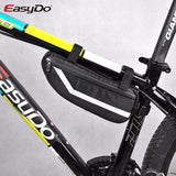 Bicycle Bag Waterproof Velcro Top Front Tube Frame bike Bag MTB Mountain Road Bike Bags Reflective strip Bike Accessories