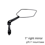 Bicycle Rear View Mirror Bike Cycling Wide Range Back Sight Reflector