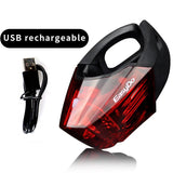 Bike Light Rear STVZO Cycling Tail Light MTB Road Bicycle Lamp Waterproof USB Battery Light EL-2102/2201