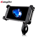 Bike Phone Holder Bike Handlebar Mount Bracket GPS Stand Motorcycle Phone Holder Anti-Slip Universal 360 Rotating