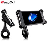 Bike Phone Holder Bike Handlebar Mount Bracket GPS Stand Motorcycle Phone Holder Anti-Slip Universal 360 Rotating