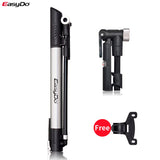 Mini Lightweight Pump 120Psi Self-contained Aluminum Alloy Fits Presta&Schrader Valve Cycling Pmp Bike Accessori