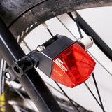 Bicycle Tail Light Self-powered IPX-4 Waterproof LED Bike Light Magnet Taillight Cycling Rear Light