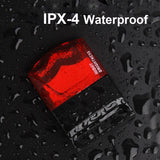 Bicycle Tail Light Self-powered IPX-4 Waterproof LED Bike Light Magnet Taillight Cycling Rear Light