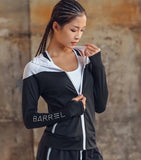 Women Running Jacket Yoga Jacket FitnessGym Sportswear