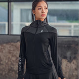 Women Running Jacket Yoga Jacket FitnessGym Sportswear