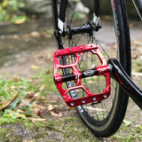 Flat Bike Pedals MTB Road 3 Sealed Bearings Bicycle Pedals Mountain Bike Pedals Wide Platform Pedales Bicicleta Accessories Part