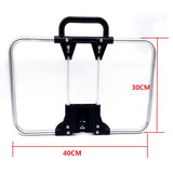 Folding Bike Front Bracket Carrier Block Bag Holder Pannier Rack