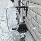Folding Bike Front Bracket Carrier Block Bag Holder Pannier Rack