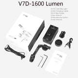 1000 1600 Lumen Bike Light Bicycle Headlight With Mount Holder Waterproof Rechargeable Bike Flashlight Race Accessories