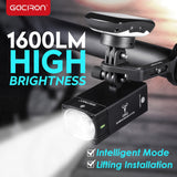 1000 1600 Lumen Bike Light Bicycle Headlight With Mount Holder Waterproof Rechargeable Bike Flashlight Race Accessories