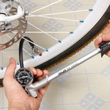 GIYO 300PSI Air Supply Inflator Bicycle Pump To Inflate Fork Shock Fits Schrader With psi/bar Gauge Bleeder Foldable Hose GS02D