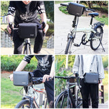 Waterproof Bike Handlebar Bag Quick Release Front Frame Storage