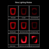 Bicycle Helmet Road Mountain Bike Helmets with Rear Light Lamp Caps