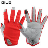 Bicycle Full Finger Sport Gloves Breathable Cycling Long Mittens Bicicleta Touchscreen Road Bike Shock Absorbent Glove