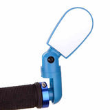 Glass Bike Rearview Mirror 360 Rotate Bicycle Cycling Road Mountain Bike Handlebar Wide Angle Rear View Mirrors