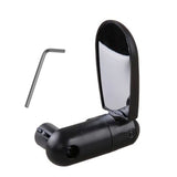 Glass Bike Rearview Mirror 360 Rotate Bicycle Cycling Road Mountain Bike Handlebar Wide Angle Rear View Mirrors