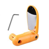Glass Bike Rearview Mirror 360 Rotate Bicycle Cycling Road Mountain Bike Handlebar Wide Angle Rear View Mirrors