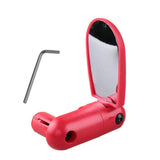 Glass Bike Rearview Mirror 360 Rotate Bicycle Cycling Road Mountain Bike Handlebar Wide Angle Rear View Mirrors
