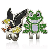 Golf Ball Bottle Cap Clip Alloy Butterfly Marker Mark with Magnetic