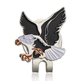 Golf Ball Bottle Cap Clip Alloy Butterfly Marker Mark with Magnetic