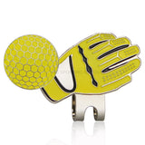 Golf Ball Bottle Cap Clip Alloy Butterfly Marker Mark with Magnetic