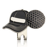 Golf Ball Bottle Cap Clip Alloy Butterfly Marker Mark with Magnetic