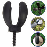 Golf Ball Pick Up Tool Ball Pick Up Retriever Grabber Claw Sucker Tool for Putter Grip 4 Prong Professional