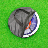Golf Chipping Net Swing Trainer Indoor Outdoor Chipping Pitching Cages Mats Golf Practice Net Portable