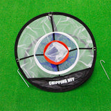 Golf Chipping Net Swing Trainer Indoor Outdoor Chipping Pitching Cages Mats Golf Practice Net Portable