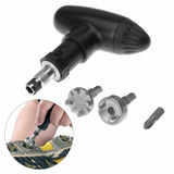 Golf Spike Wrench Tool Ratchet Handle  Golf Remover Ripper Steel Ratcheting black for golf Shoes