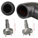 Golf Spike Wrench Tool Ratchet Handle  Golf Remover Ripper Steel Ratcheting black for golf Shoes