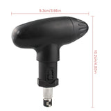 Golf Spike Wrench Tool Ratchet Handle  Golf Remover Ripper Steel Ratcheting black for golf Shoes