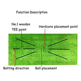 Golf Swing Mat Family Indoor Swing Training Device