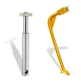 Golf Swing Trainer plus Golf Groove Cleaner Beginner Practical Practicing Guide Gesture Alignment