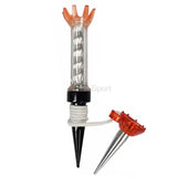 Golf Tees Set Ball Holder Plastic Spring Down 80mm 1 Pcs