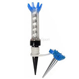 Golf Tees Set Ball Holder Plastic Spring Down 80mm 1 Pcs