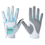 Golf gloves slip-resistant women's granules microfiber cloth gloves
